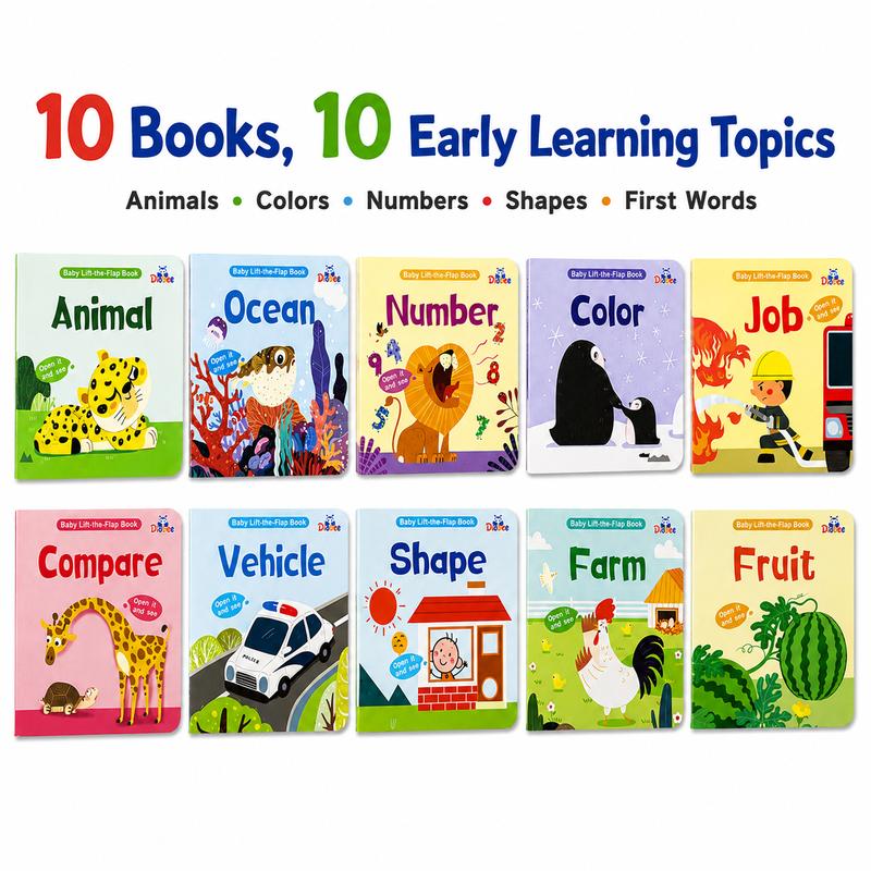 Lift-the-Flap Board Book Set