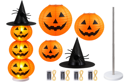 Halloween Pumpkin Lantern Stand
