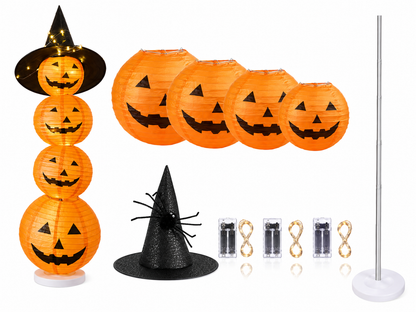 Halloween Pumpkin Lantern Stand