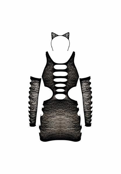 Halloween cat women costume